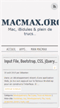 Mobile Screenshot of macmax.org